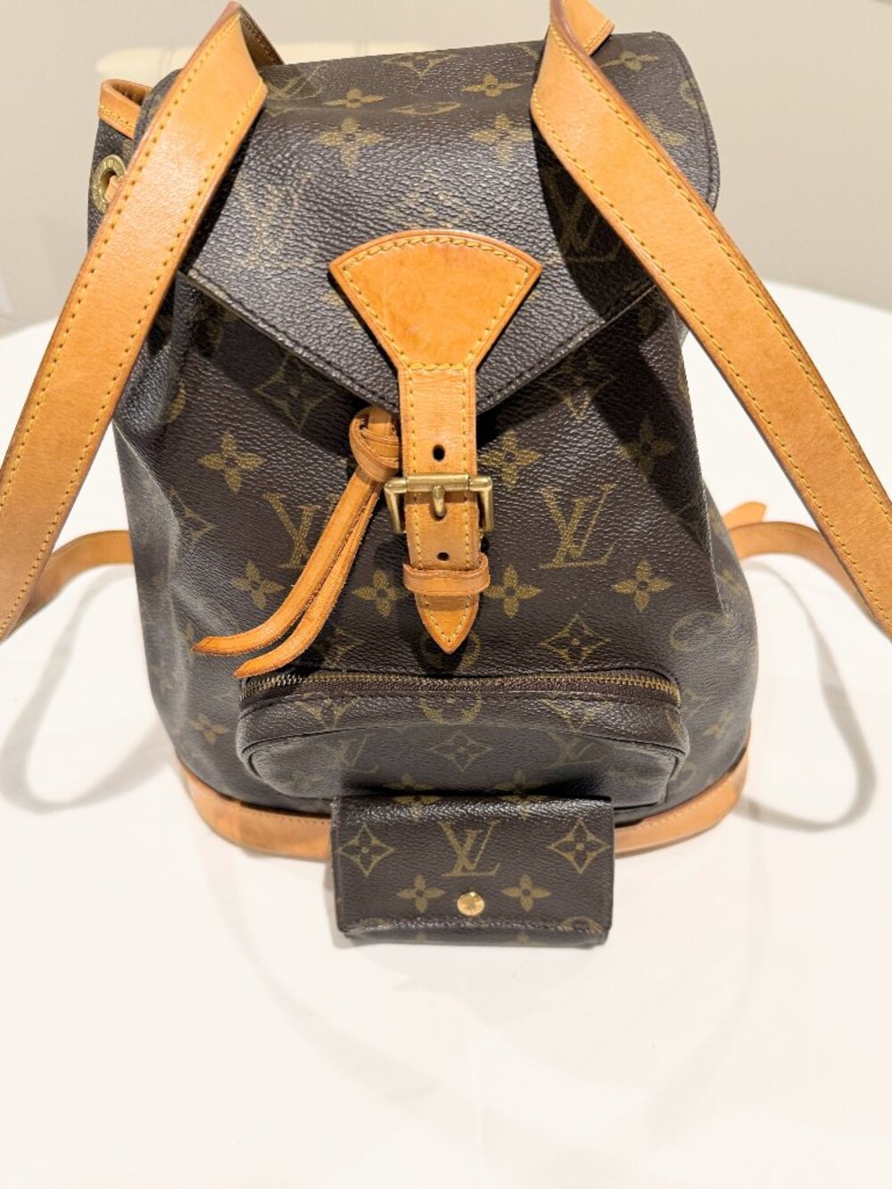 LV MONTSOURIS MM BACKPACK & KEY HOLDER SET